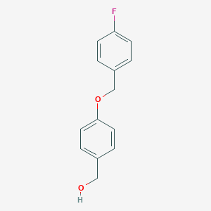 B046532 4-(4-Fluorobenzyloxy)benzyl alcohol CAS No. 117113-98-1