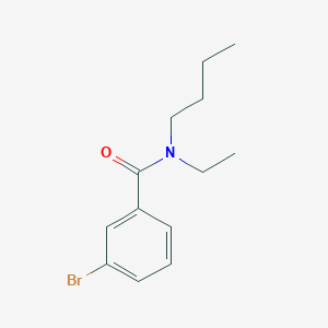 molecular formula C13H18BrNO B4653508 3-bromo-N-butyl-N-ethylbenzamide 