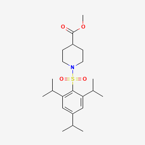 methyl 1-[(2,4,6-triisopropylphenyl)sulfonyl]-4-piperidinecarboxylate