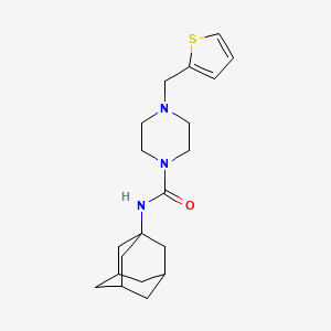 N-1-adamantyl-4-(2-thienylmethyl)-1-piperazinecarboxamide