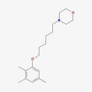 4-[6-(2,3,5-trimethylphenoxy)hexyl]morpholine