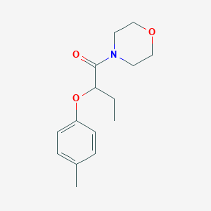 4-[2-(4-methylphenoxy)butanoyl]morpholine