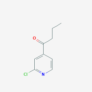 2-Chloro-4-butyrylpyridine