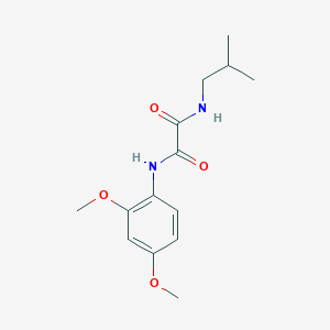 N-(2,4-dimethoxyphenyl)-N'-isobutylethanediamide