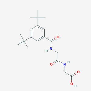 molecular formula C19H28N2O4 B4656912 N-(3,5-di-tert-butylbenzoyl)glycylglycine 