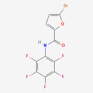 5-bromo-N-(pentafluorophenyl)-2-furamide
