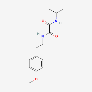 molecular formula C14H20N2O3 B4658418 N-[2-(4-methoxyphenyl)ethyl]-N'-(propan-2-yl)ethanediamide CAS No. 5922-73-6