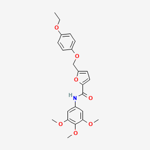 5-[(4-ethoxyphenoxy)methyl]-N-(3,4,5-trimethoxyphenyl)-2-furamide