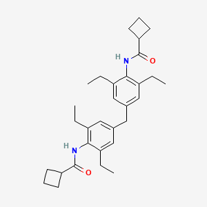 N,N'-[methylenebis(2,6-diethyl-4,1-phenylene)]dicyclobutanecarboxamide