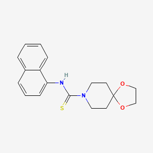 N-1-naphthyl-1,4-dioxa-8-azaspiro[4.5]decane-8-carbothioamide