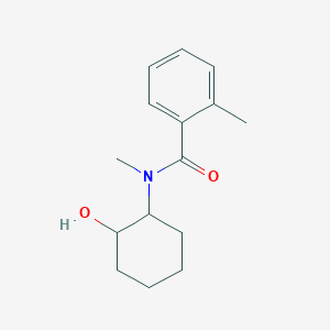 N-(2-hydroxycyclohexyl)-N,2-dimethylbenzamide