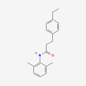 N-(2,6-dimethylphenyl)-3-(4-ethylphenyl)propanamide