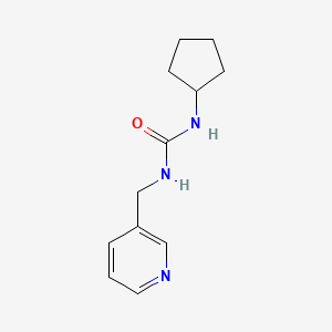 N-cyclopentyl-N'-(3-pyridinylmethyl)urea