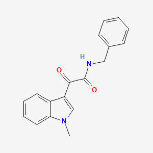 N-benzyl-2-(1-methyl-1H-indol-3-yl)-2-oxoacetamide