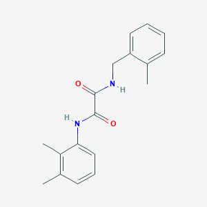 molecular formula C18H20N2O2 B4659604 N-(2,3-dimethylphenyl)-N'-(2-methylbenzyl)ethanediamide 