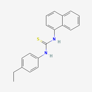 N-(4-ethylphenyl)-N'-1-naphthylthiourea