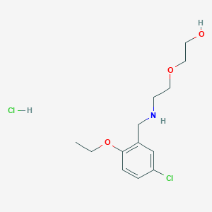 2-{2-[(5-chloro-2-ethoxybenzyl)amino]ethoxy}ethanol hydrochloride