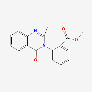 Methyl 2-(2-methyl-4-oxoquinazolin-3-yl)benzoate