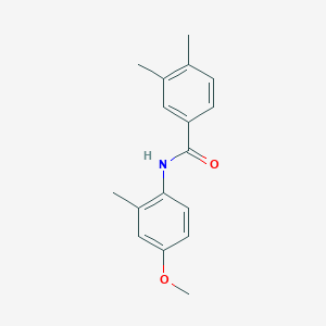 N-(4-methoxy-2-methylphenyl)-3,4-dimethylbenzamide