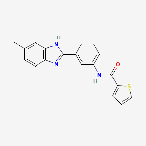 molecular formula C19H15N3OS B4660049 Chlamydia pneumoniae-IN-1 