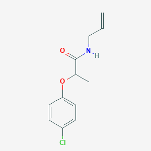 2-(4-chlorophenoxy)-N-(prop-2-en-1-yl)propanamide