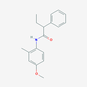 N-(4-methoxy-2-methylphenyl)-2-phenylbutanamide