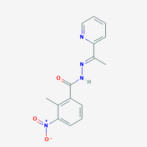 2-methyl-3-nitro-N'-[1-(2-pyridinyl)ethylidene]benzohydrazide