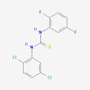 N-(2,5-dichlorophenyl)-N'-(2,5-difluorophenyl)thiourea