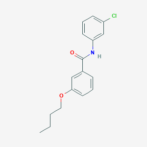 3-butoxy-N-(3-chlorophenyl)benzamide