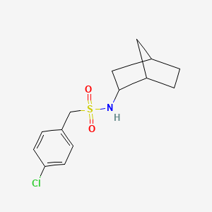 N-bicyclo[2.2.1]hept-2-yl-1-(4-chlorophenyl)methanesulfonamide