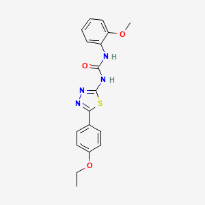 N-[5-(4-ethoxyphenyl)-1,3,4-thiadiazol-2-yl]-N'-(2-methoxyphenyl)urea