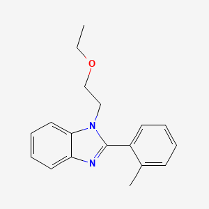 1-(2-ethoxyethyl)-2-(2-methylphenyl)-1H-benzimidazole