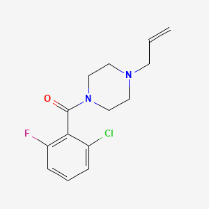 1-allyl-4-(2-chloro-6-fluorobenzoyl)piperazine