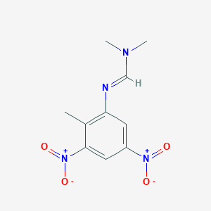 N,N-dimethyl-N'-(2-methyl-3,5-dinitrophenyl)imidoformamide