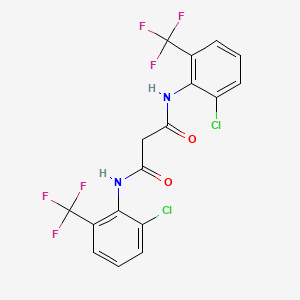 N,N'-bis[2-chloro-6-(trifluoromethyl)phenyl]malonamide