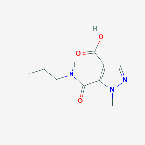 1-methyl-5-[(propylamino)carbonyl]-1H-pyrazole-4-carboxylic acid