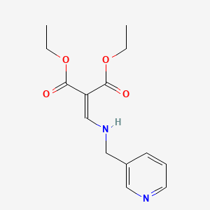 diethyl {[(3-pyridinylmethyl)amino]methylene}malonate