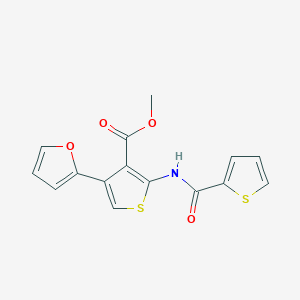 methyl 4-(2-furyl)-2-[(2-thienylcarbonyl)amino]-3-thiophenecarboxylate