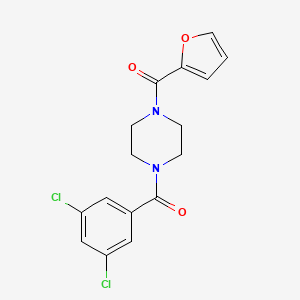 1-(3,5-dichlorobenzoyl)-4-(2-furoyl)piperazine