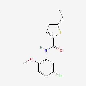 N-(5-chloro-2-methoxyphenyl)-5-ethyl-2-thiophenecarboxamide