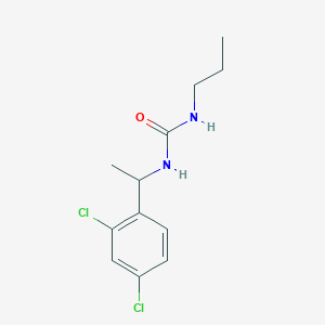 N-[1-(2,4-dichlorophenyl)ethyl]-N'-propylurea