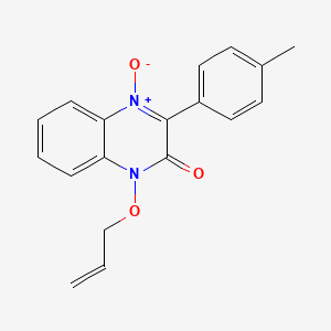 1-(allyloxy)-3-(4-methylphenyl)-2(1H)-quinoxalinone 4-oxide