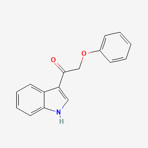 1-(1H-indol-3-yl)-2-phenoxyethanone