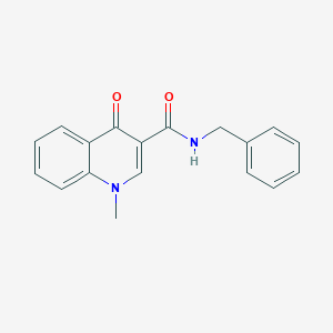 molecular formula C18H16N2O2 B4662427 N-benzyl-1-methyl-4-oxo-1,4-dihydro-3-quinolinecarboxamide 