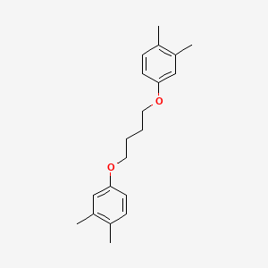 4-[4-(3,4-Dimethylphenoxy)butoxy]-1,2-dimethylbenzene