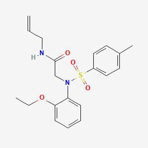 N~1~-allyl-N~2~-(2-ethoxyphenyl)-N~2~-[(4-methylphenyl)sulfonyl]glycinamide