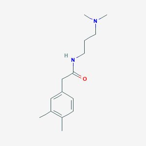 N-[3-(dimethylamino)propyl]-2-(3,4-dimethylphenyl)acetamide