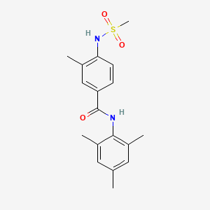 N-mesityl-3-methyl-4-[(methylsulfonyl)amino]benzamide