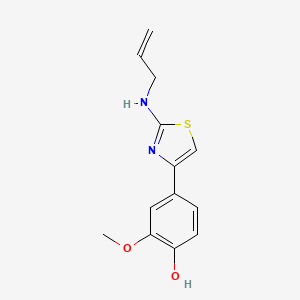 4-[2-(allylamino)-1,3-thiazol-4-yl]-2-methoxyphenol