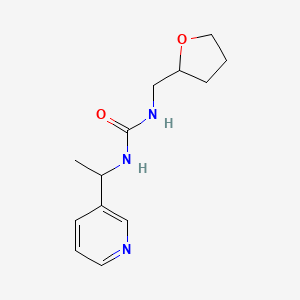 N-[1-(3-pyridinyl)ethyl]-N'-(tetrahydro-2-furanylmethyl)urea